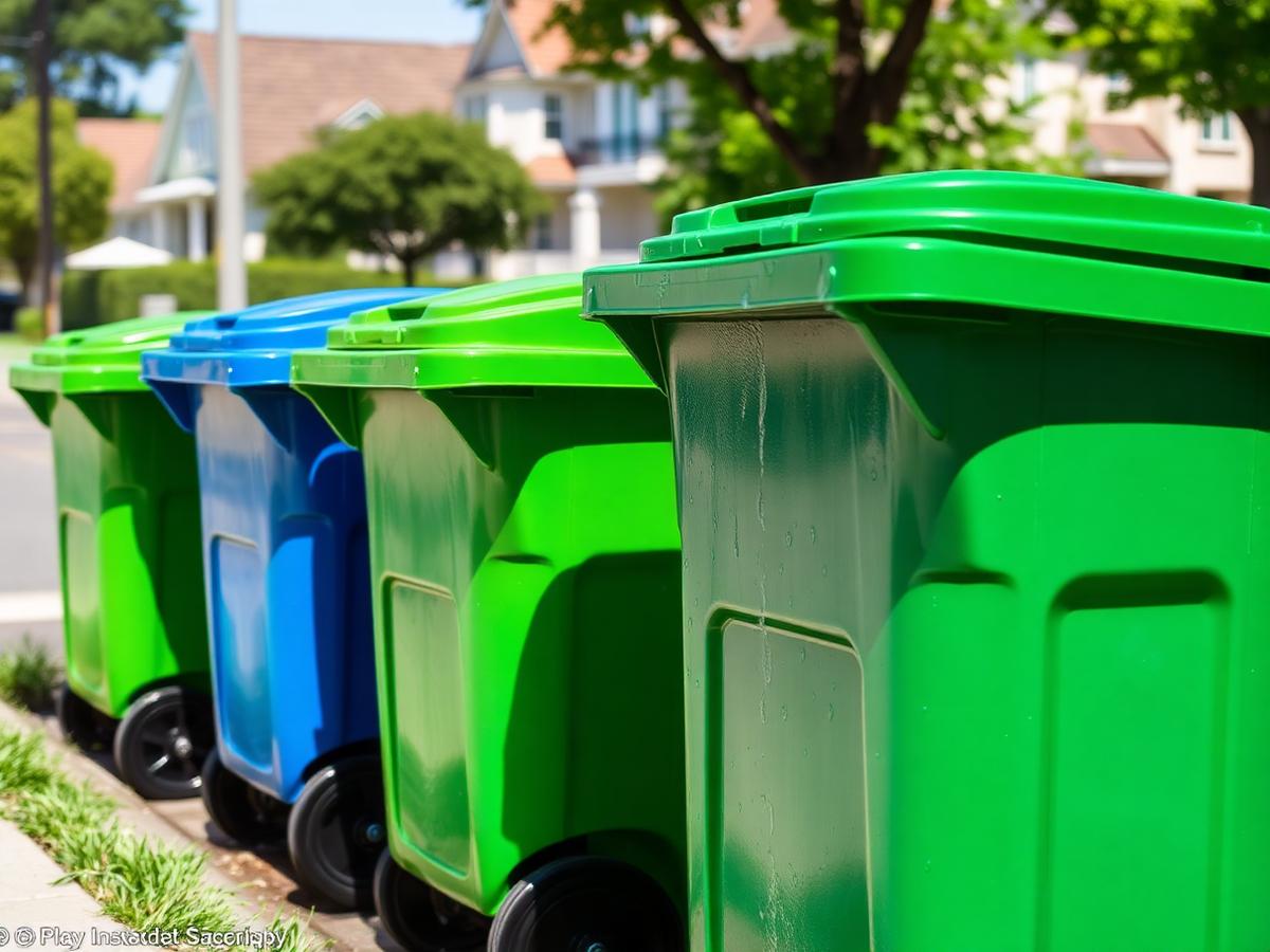 Wheelie Bin Cleaning